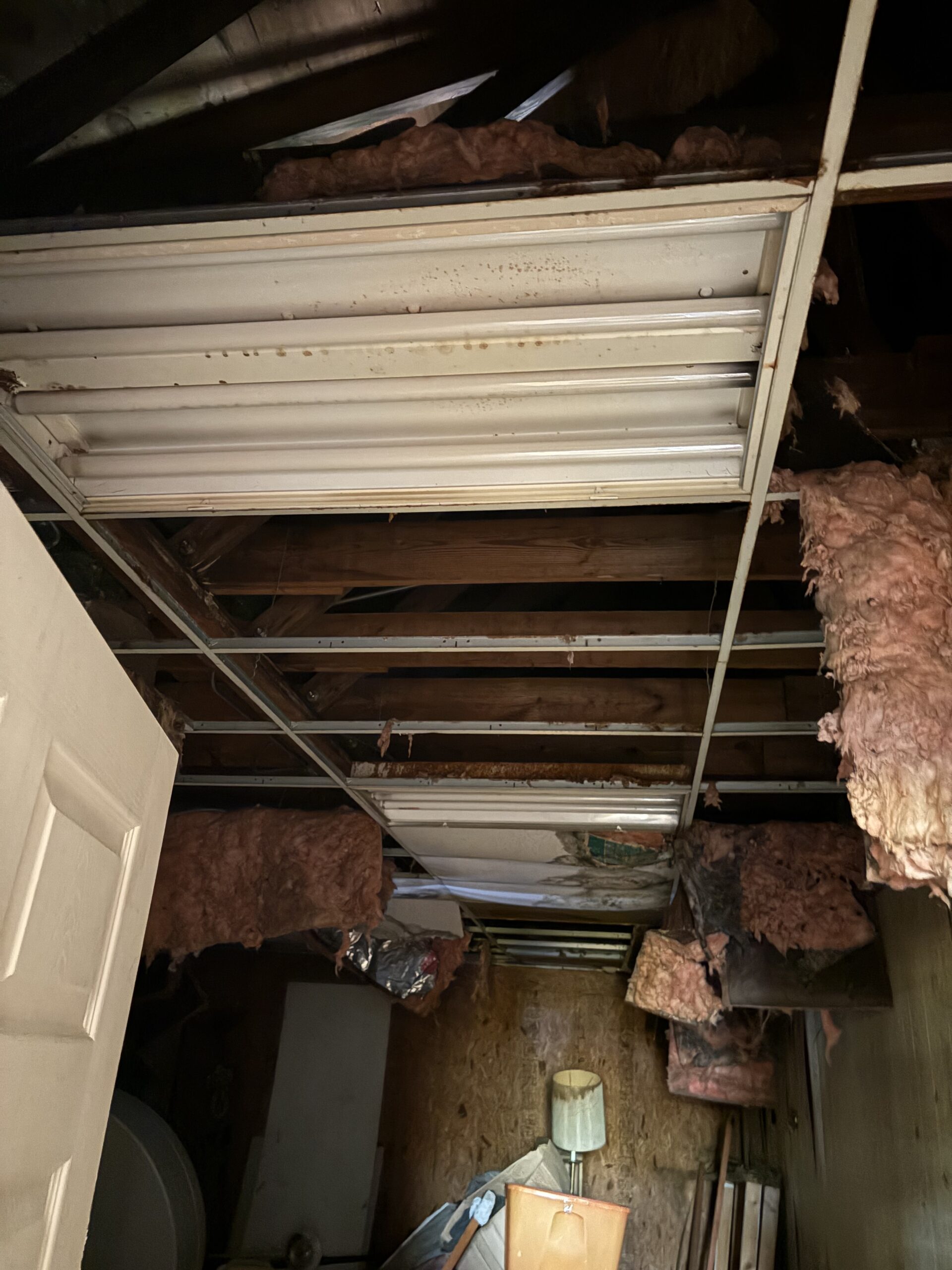 ceiling of the North wing