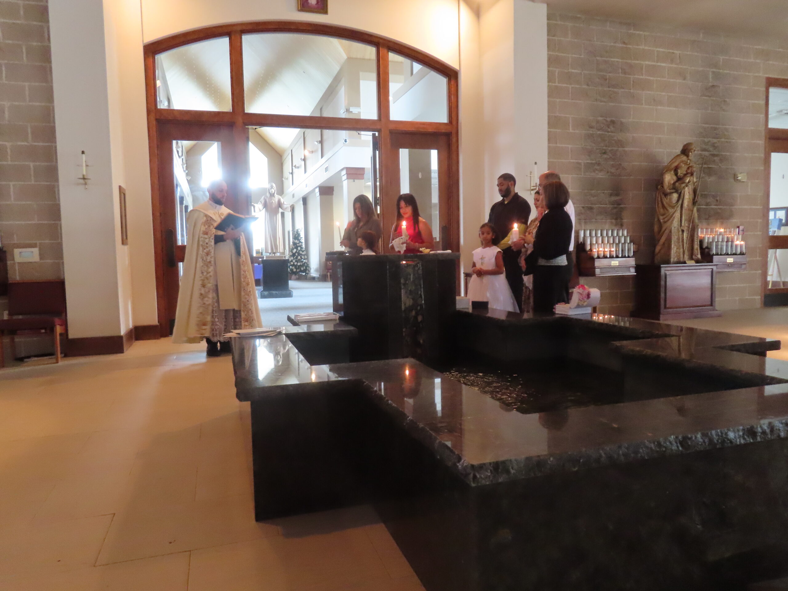 Lighting of the candles